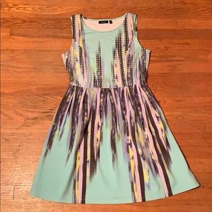 Gorgeous Apt. 9 Paintbrush Stroke Summer Dress